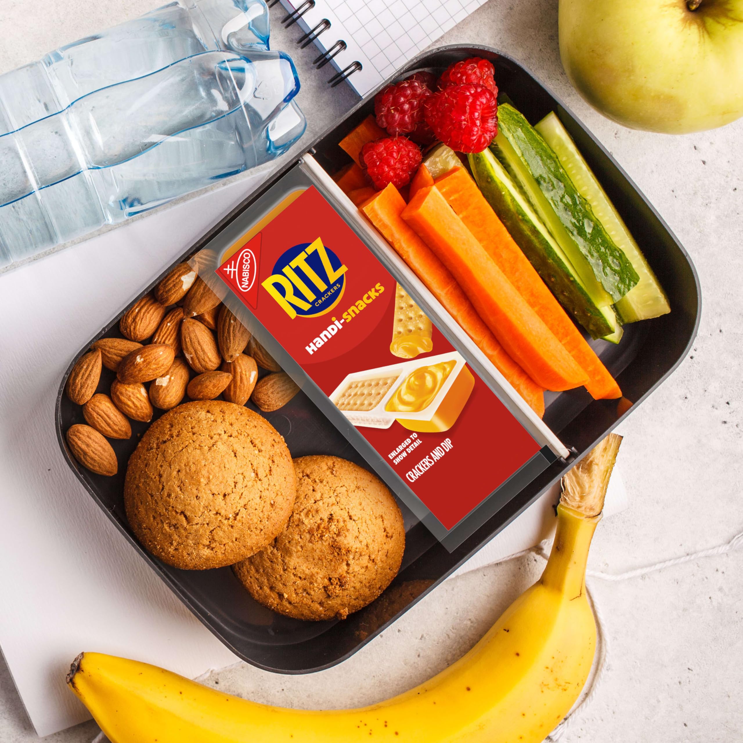 Handi-Snacks RITZ Crackers 'N Cheesy Dip Snack Packs, 20 Snack Packs - Image 6
