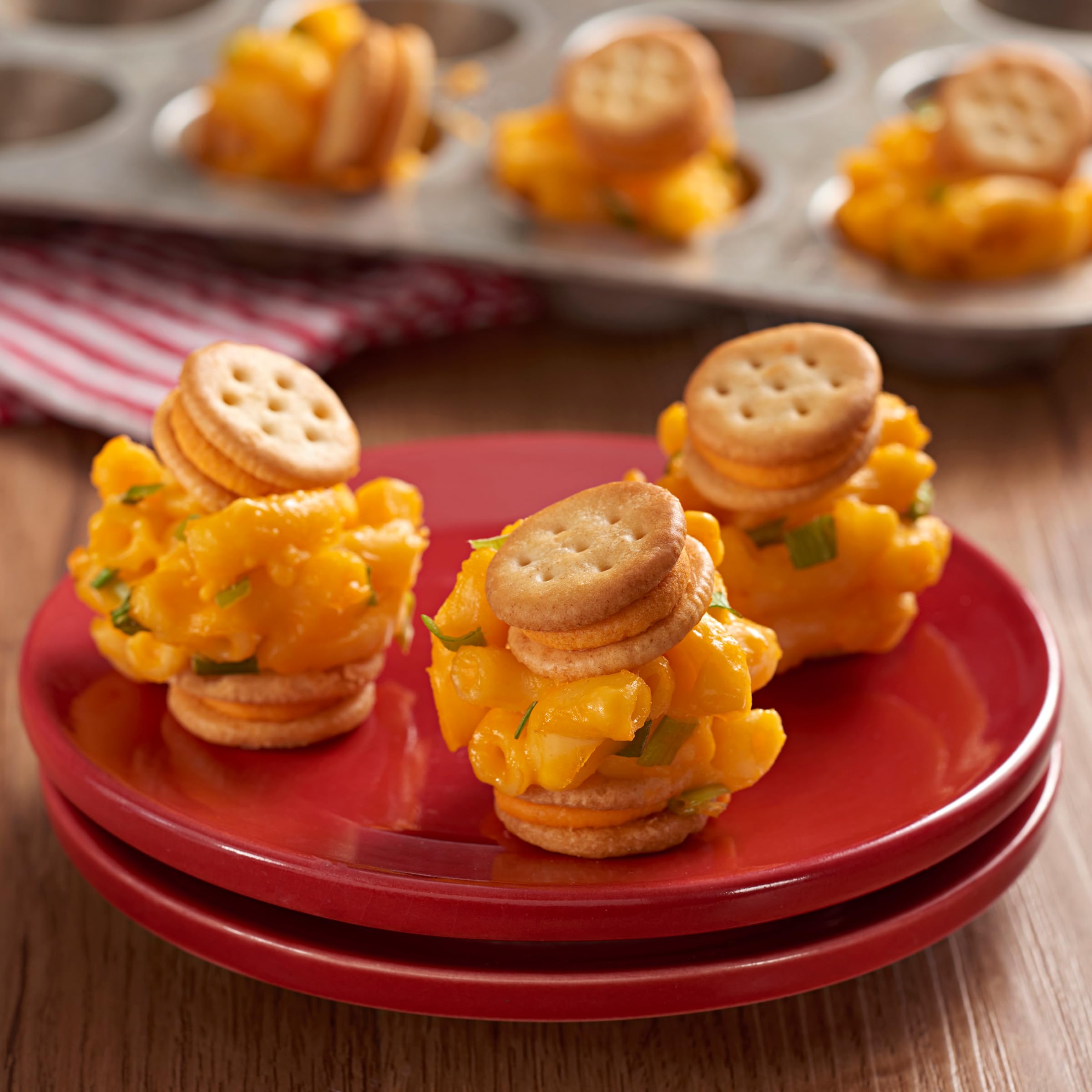 RITZ Bits Cheese Sandwich Crackers, Snacks for Kids and Adults, Lunch Snacks, 8.8 oz - Image 11