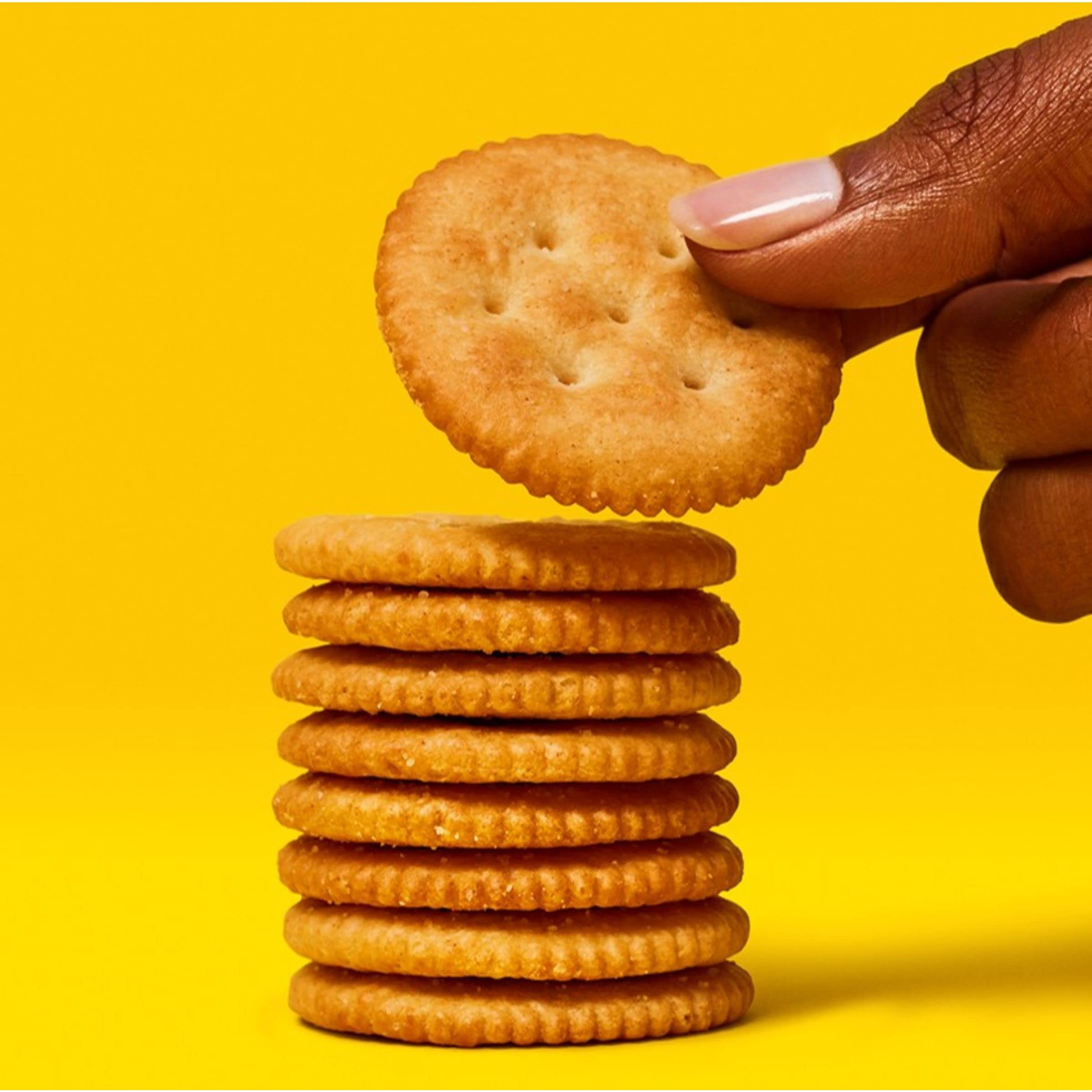 RITZ Hint of Salt Crackers, Snacks for Kids and Adults, Lunch Snacks, 13.7 oz - Image 5