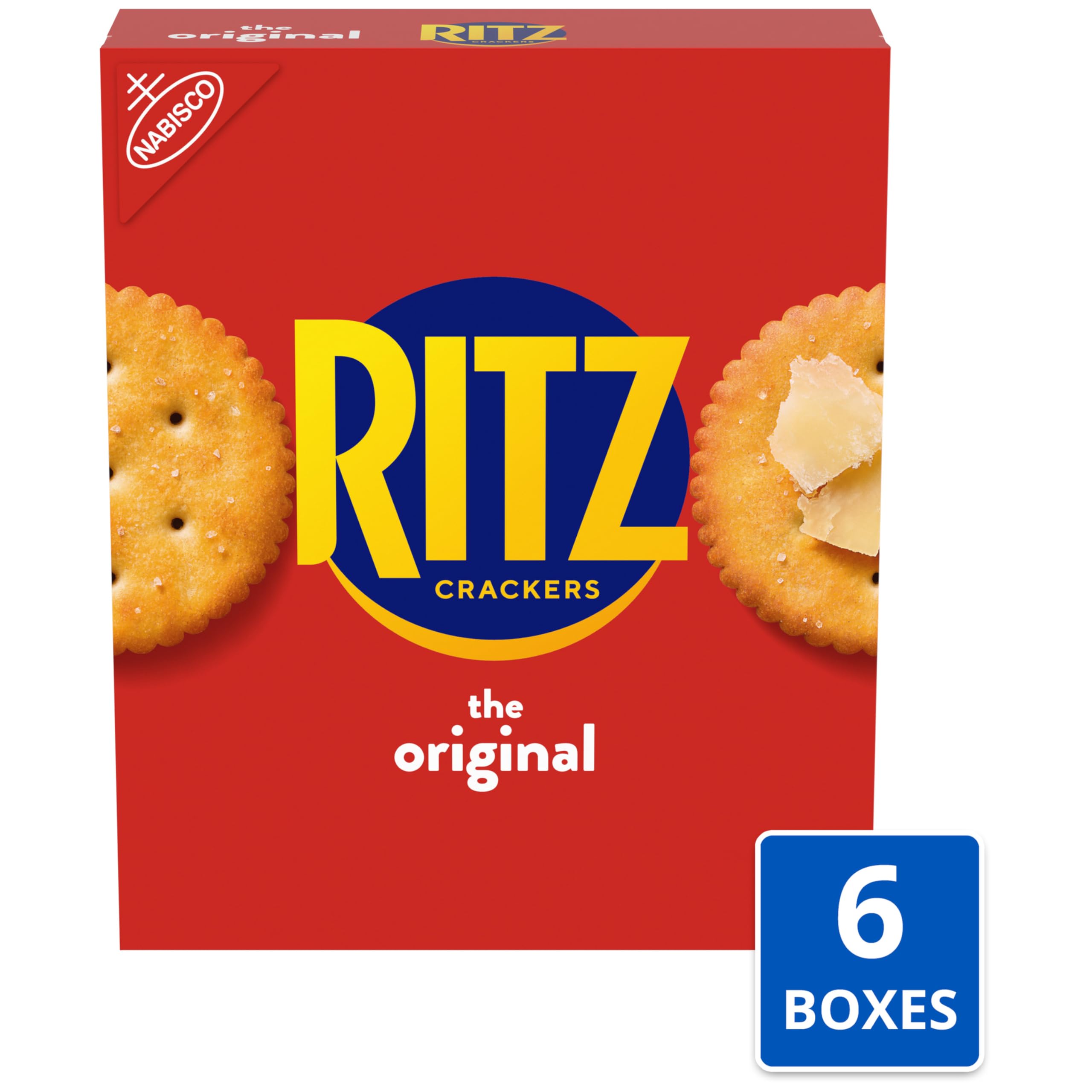 RITZ Original Crackers, Snacks for Kids and Adults, Bulk Lunch Snacks, 6 - 10.3 oz Boxes - Image 4