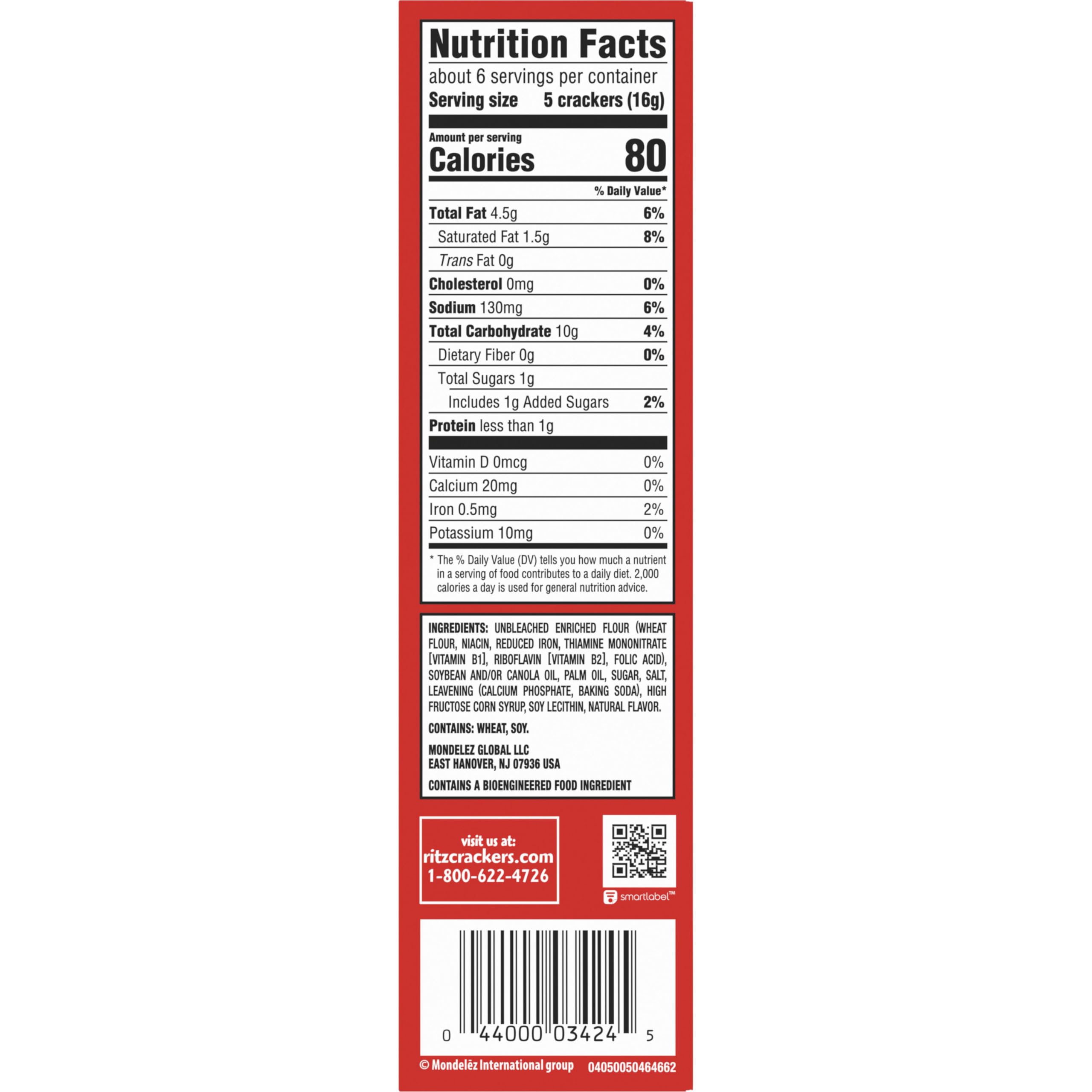 RITZ Original Crackers, Snacks for Kids and Adults, Bulk Lunch Snacks, 12- 3.4 oz. Boxes - Image 20