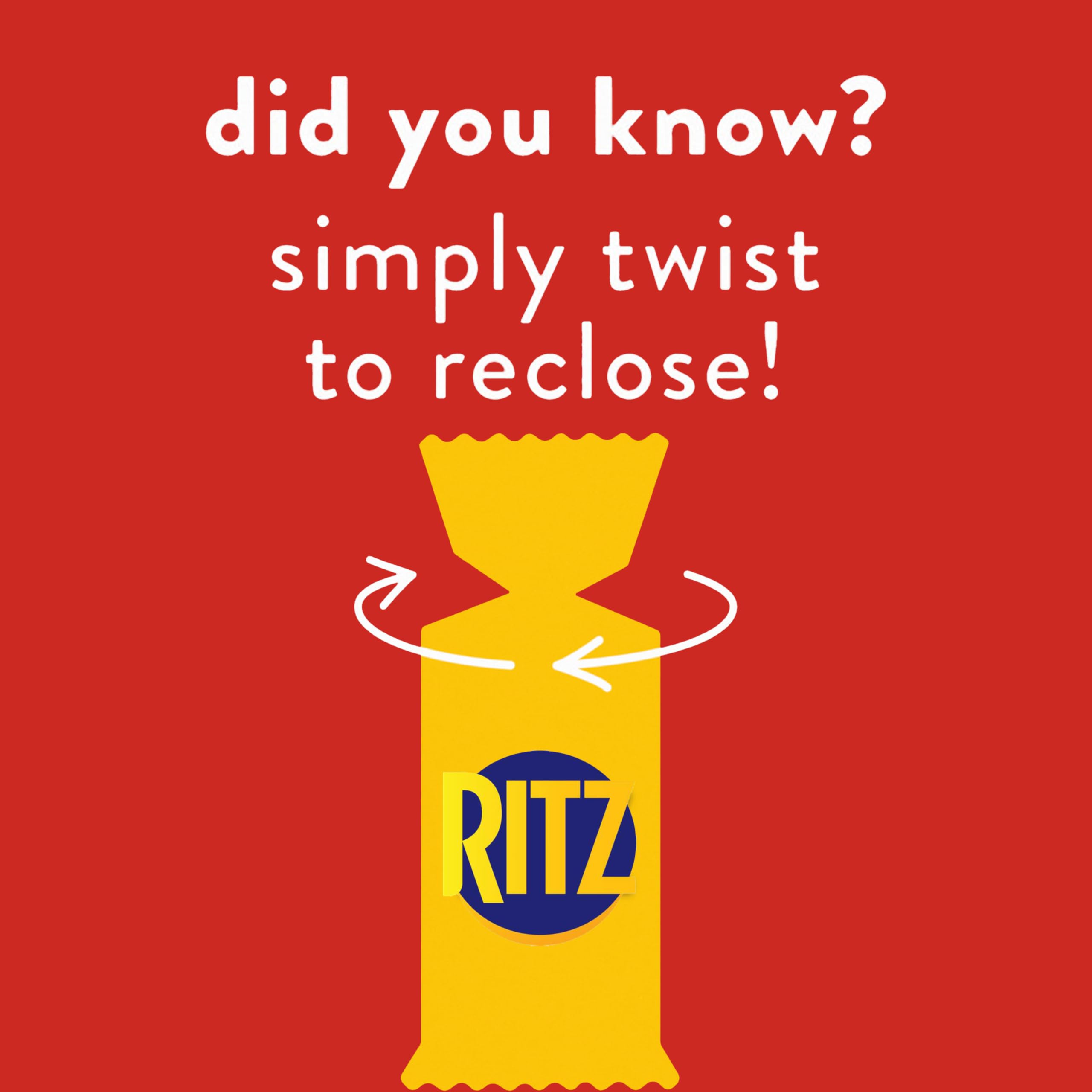 RITZ Original Crackers, Snacks for Kids and Adults, Bulk Lunch Snacks, Family Size, 6 - 20.5 oz Boxes - Image 10