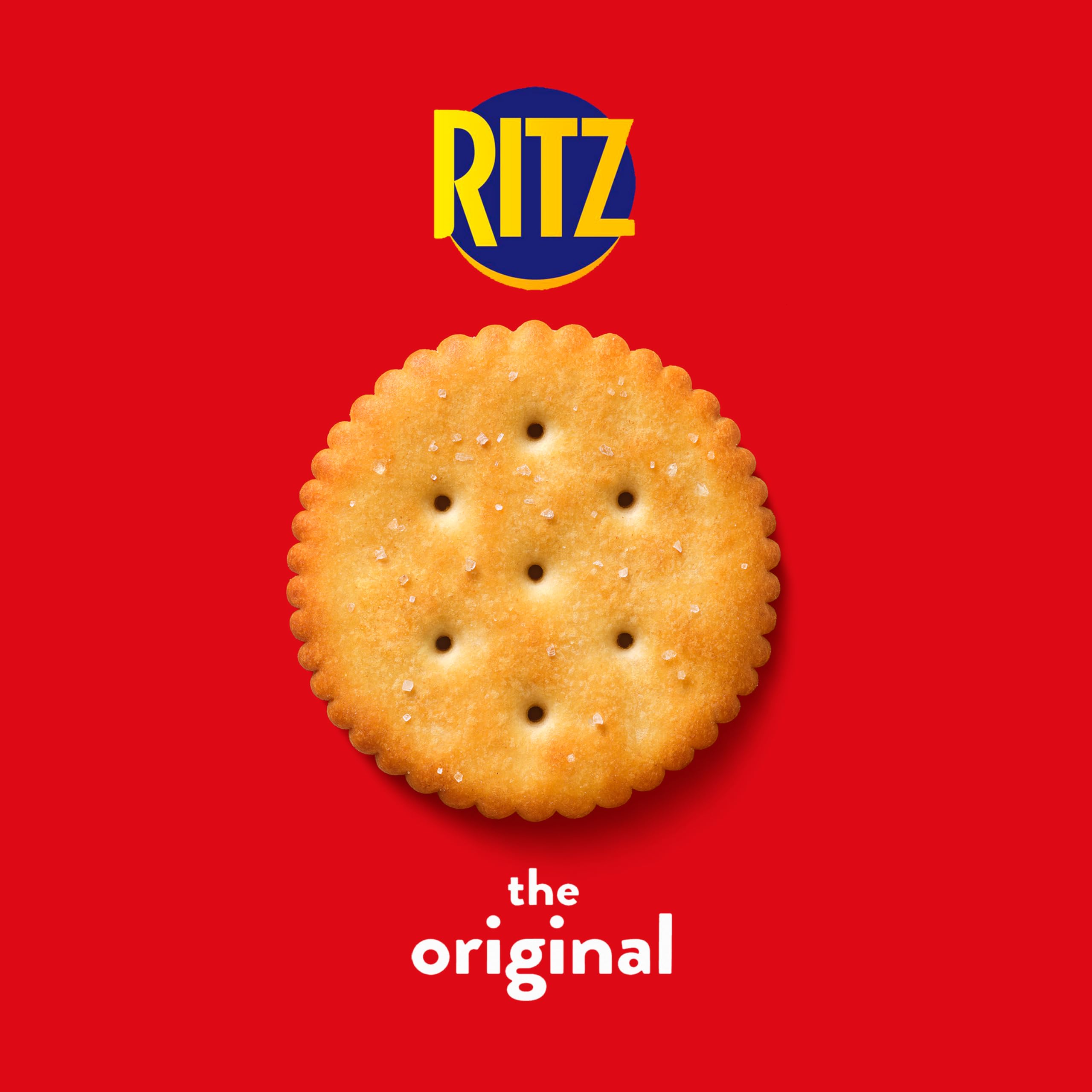 RITZ Original Crackers, Snacks for Kids and Adults, Bulk Lunch Snacks, Family Size, 6 - 20.5 oz Boxes - Image 5