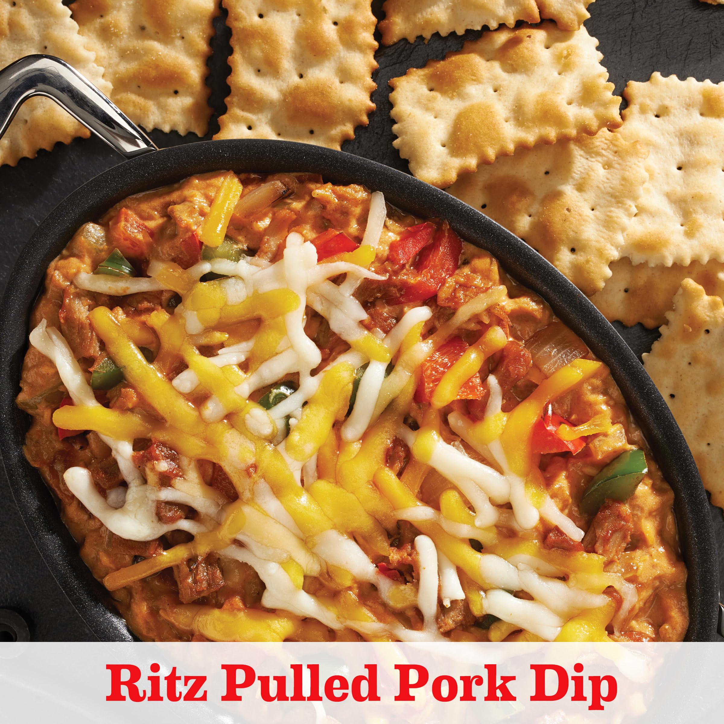 RITZ Toasted Chips Original Crackers, Party Snacks, Family Size, 11.4 oz - Image 12