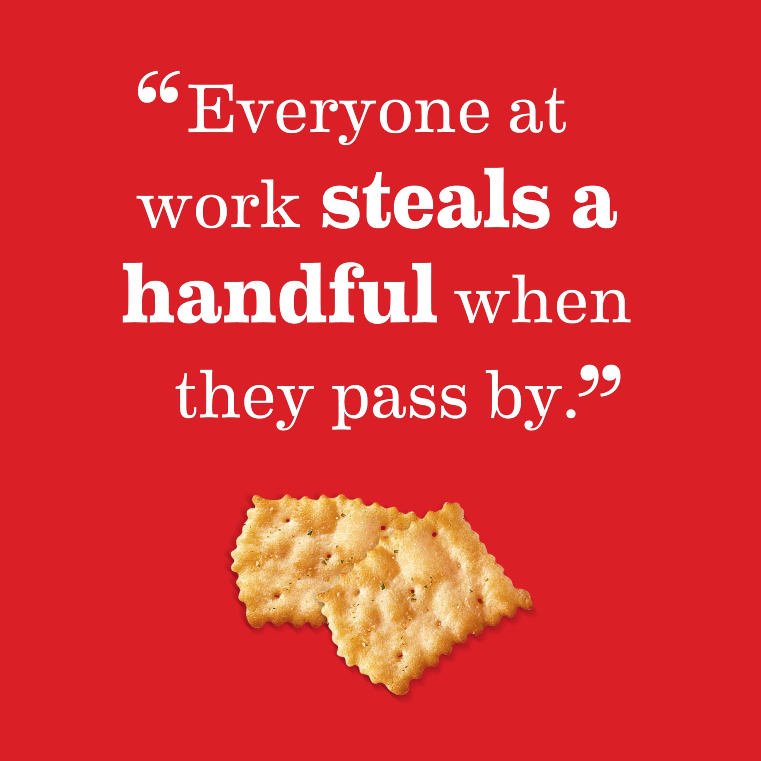 RITZ Toasted Chips Sour Cream and Onion Crackers, Family Size, 6 - 11.4 oz Bags - Image 15