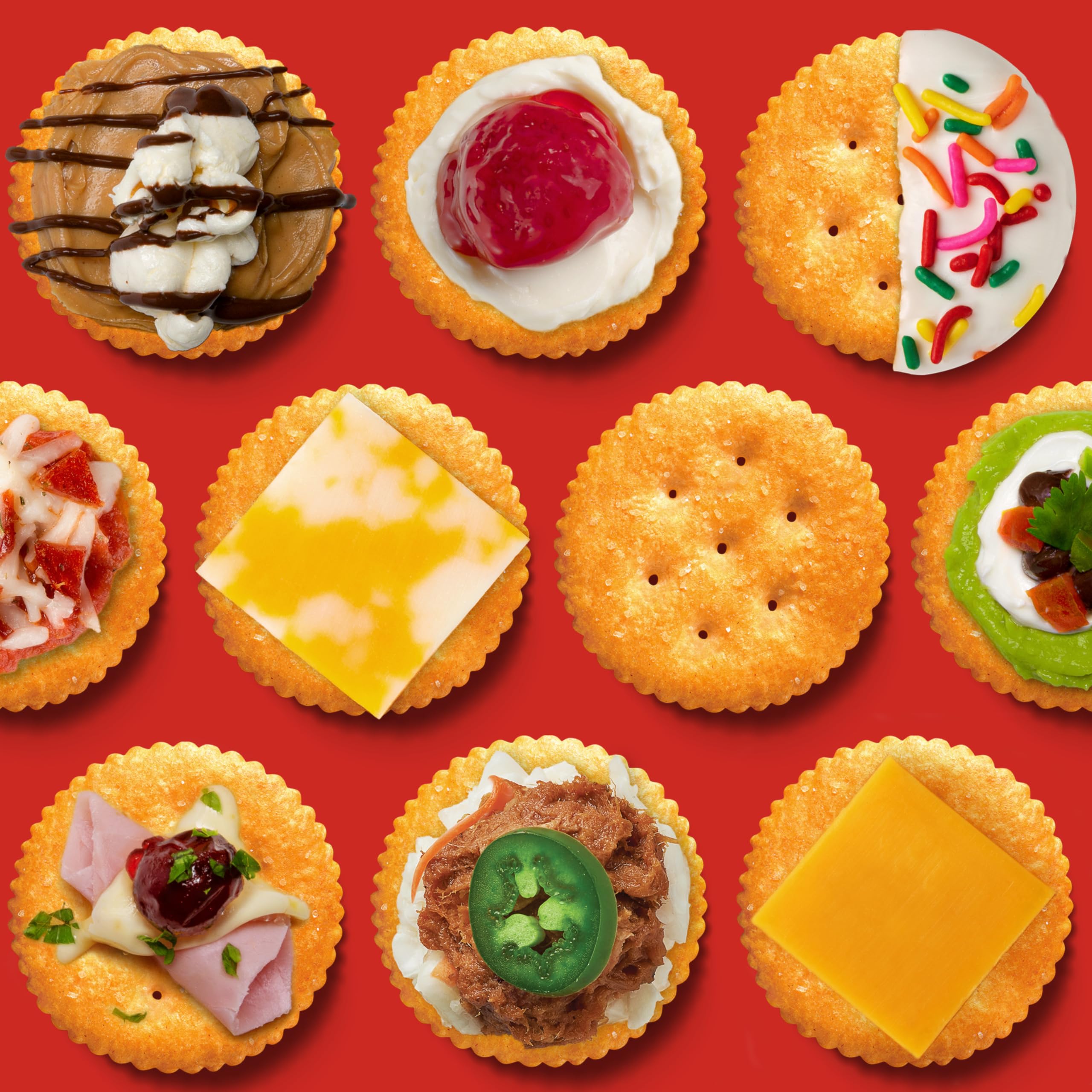 RITZ Fresh Stacks Original Crackers, Bulk Travel Snacks, Party Size, School Snacks, 6 Boxes (96 Multi Snack Packs) - Image 10