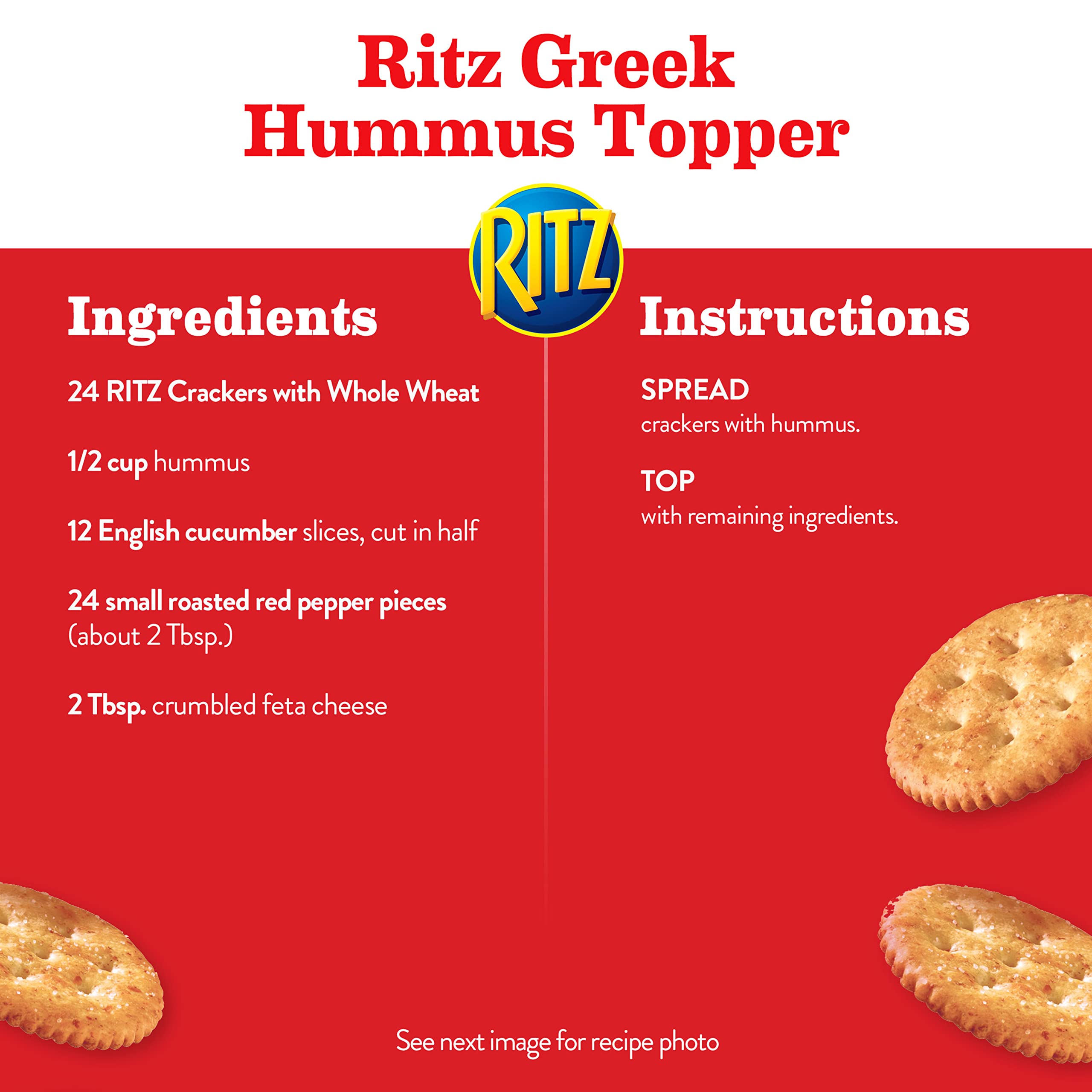 RITZ Whole Wheat Crackers, Snacks for Kids and Adults, Bulk Lunch Snacks, 12 - 12.9 oz Boxes - Image 12