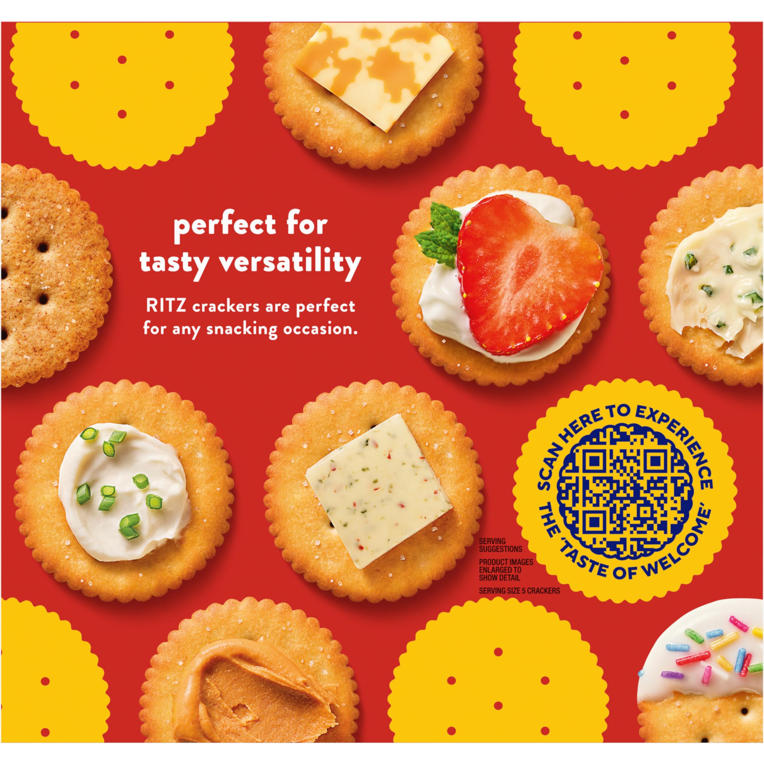 RITZ Whole Wheat Crackers, Snacks for Kids and Adults, Bulk Lunch Snacks, 12 - 12.9 oz Boxes - Image 17